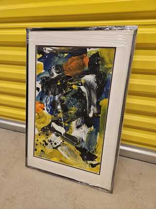 Acryl Schilderij, Walter Van Oel, Acryl, 1987
